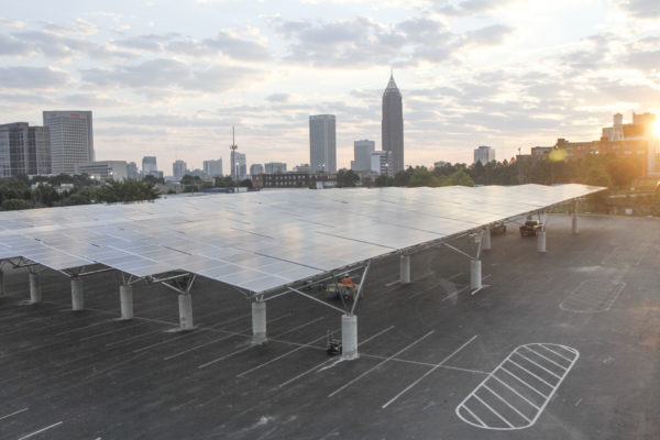 solar canopies for parking lots